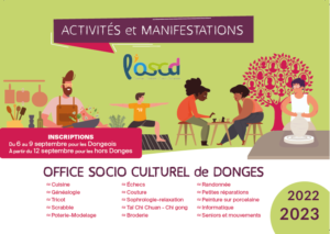 Activités adultes 2022-2023