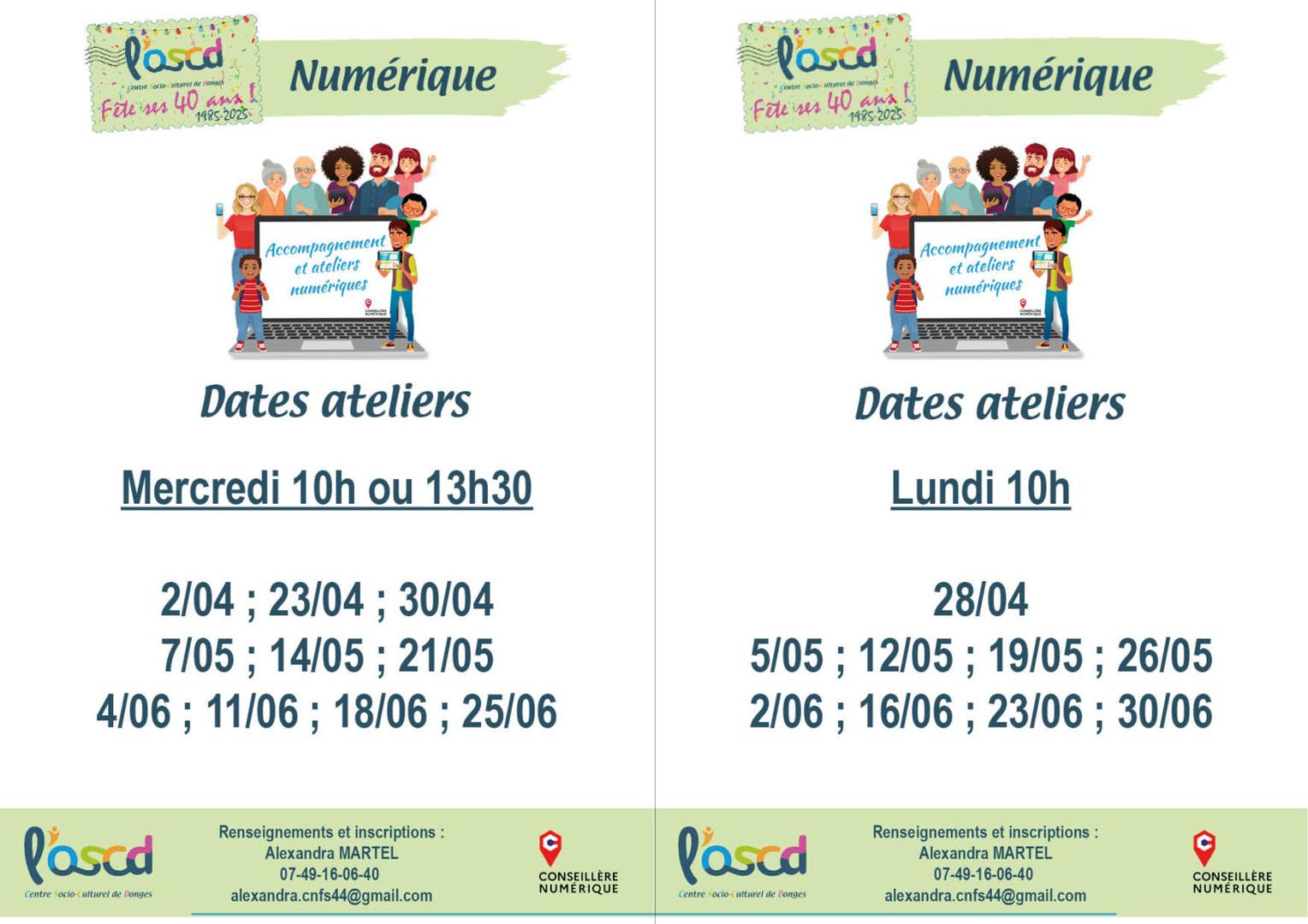 Dates numériques
